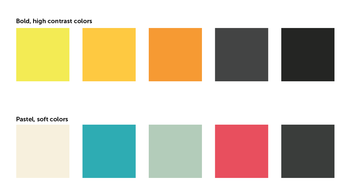 Website Color Palette Example